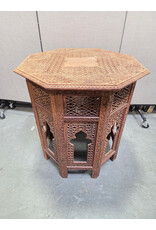 Indian Carved Collapsable Side Table