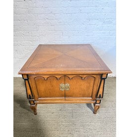 Vintage Italian Neoclassical Style Accent Storage End Table