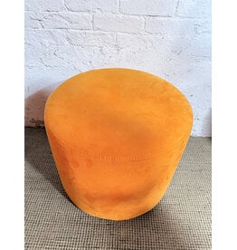Round Bon Pouf in Ochre by Hem