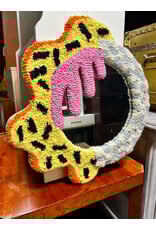 Handmade Punch Needle Mirror