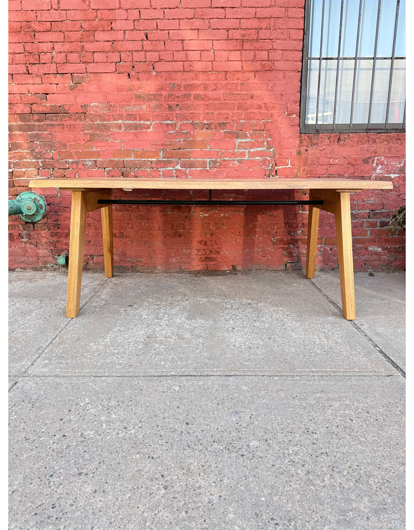 Article Article Madera Solid Oak Wood Dining Table