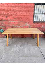 Article Madera Solid Oak Wood Dining Table