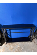 Black Entryway Console Table