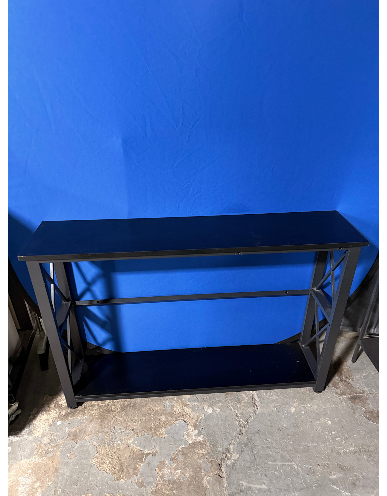 Black Entryway Console Table