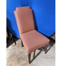 Tall Camel-Top Back Upholstered Dining Chair
