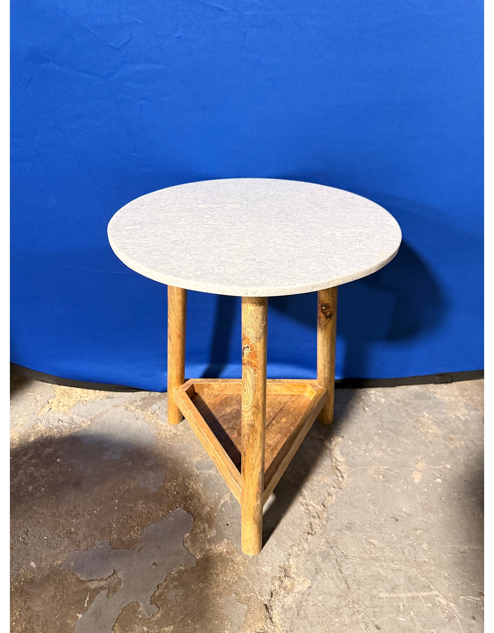 Lanham Marble Top Side Table