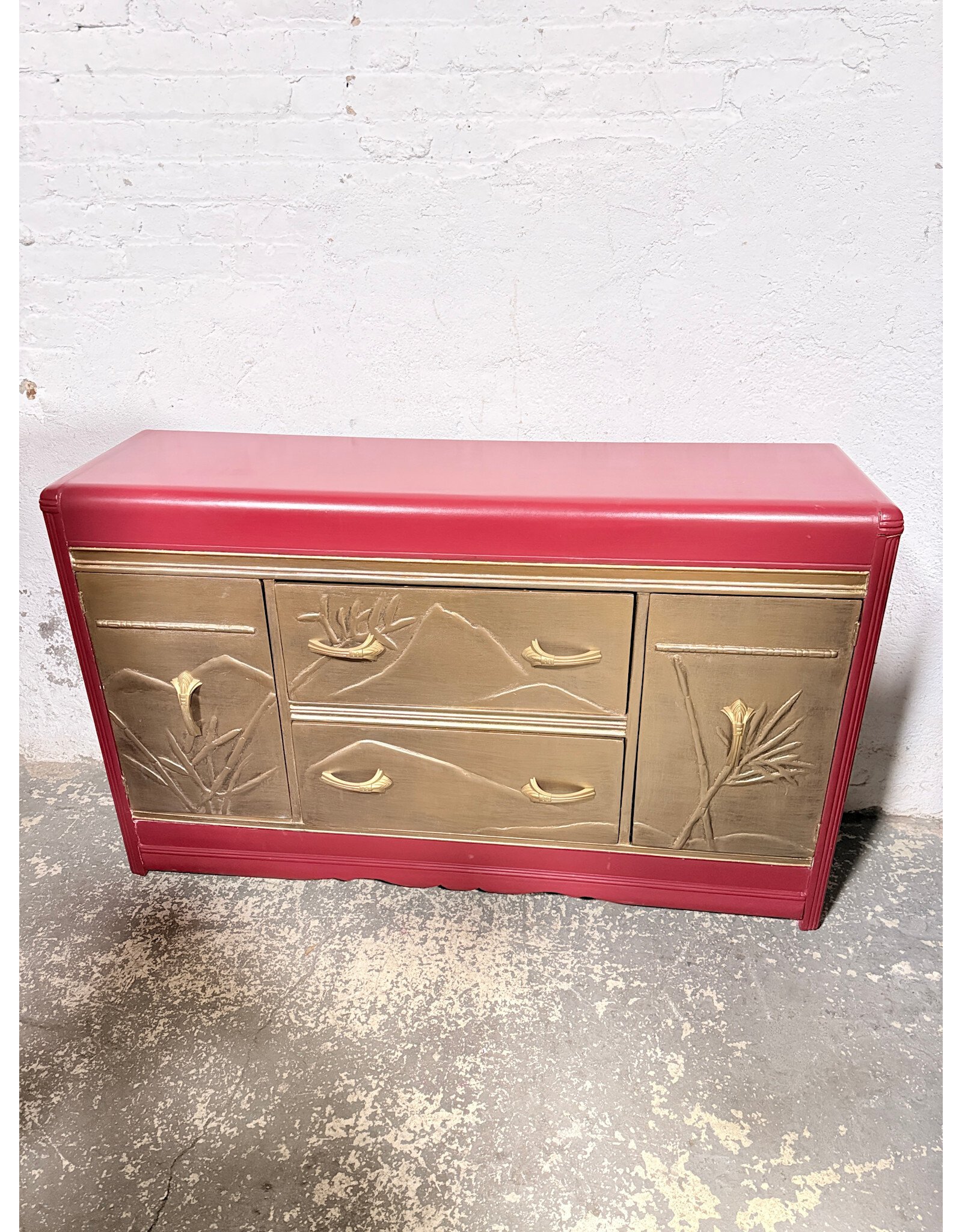 Painted Storage Cabinet