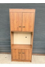 Tall Wooden Storage Cabinet