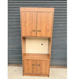 Tall Wooden Storage Cabinet