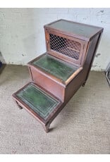 Antique Wooden Bed Steps