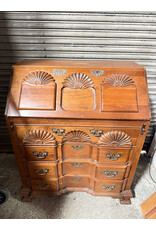 Maddox Solid Cherry Wood Secretary Desk