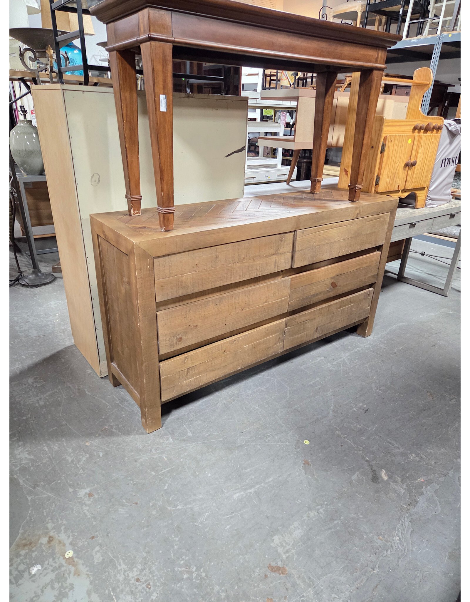 Hensley Reclaimed Wood 6-Drawer Dresser