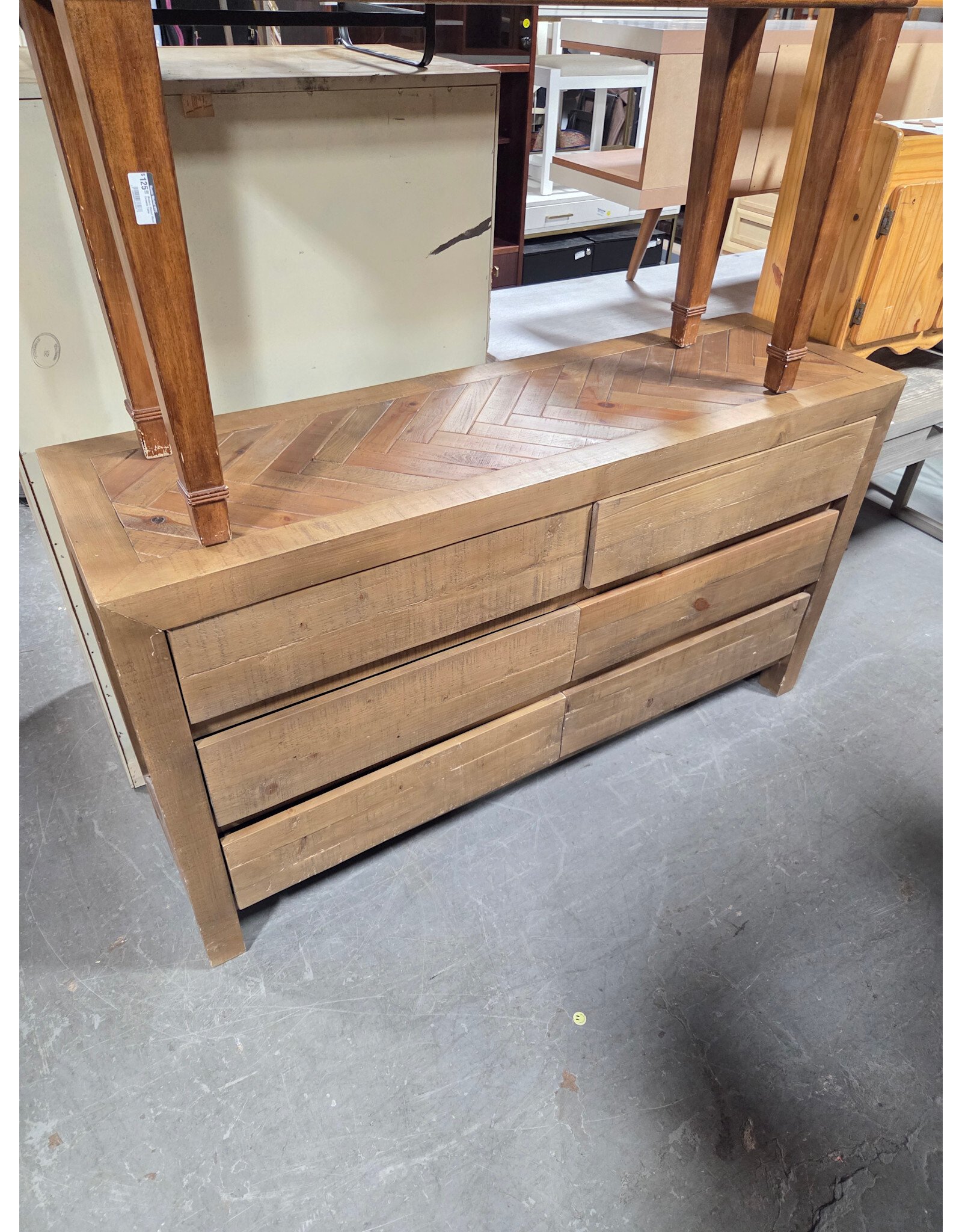 Hensley Reclaimed Wood 6-Drawer Dresser