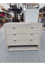 Restoration Hardware Whitewashed Ash Landry Dresser and Topper Set