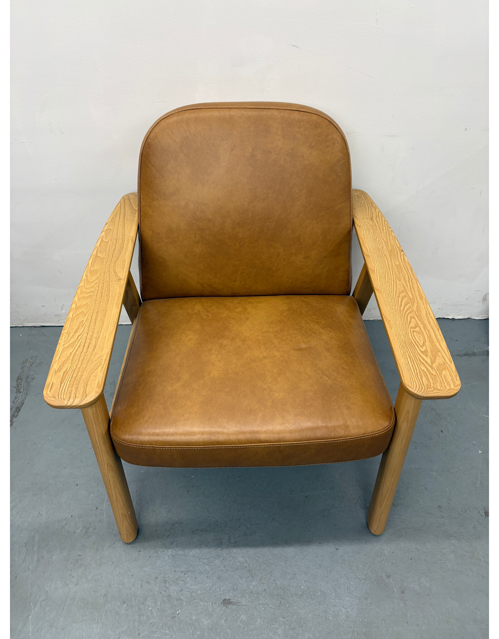 Brown Leather Armchair