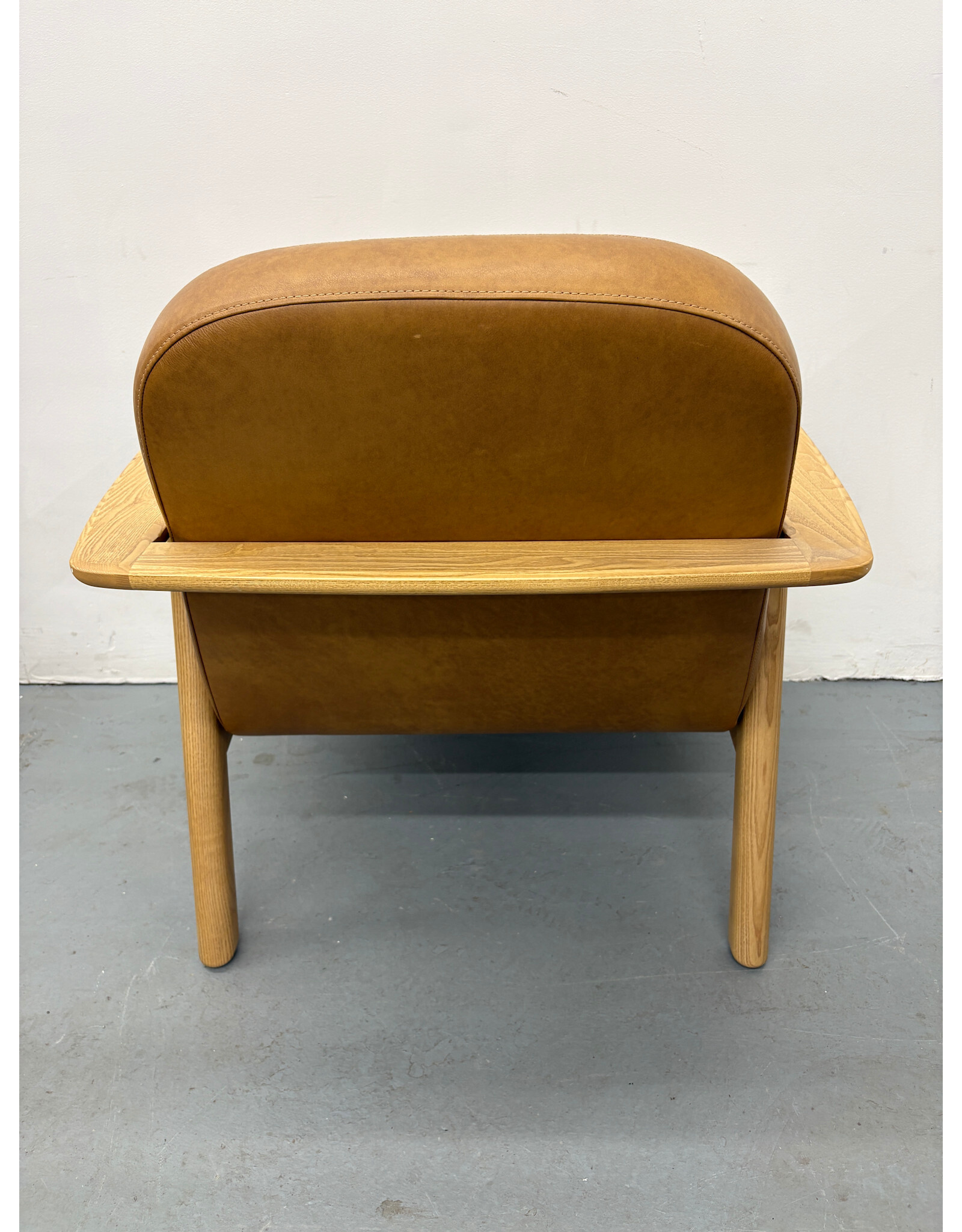 Brown Leather Armchair