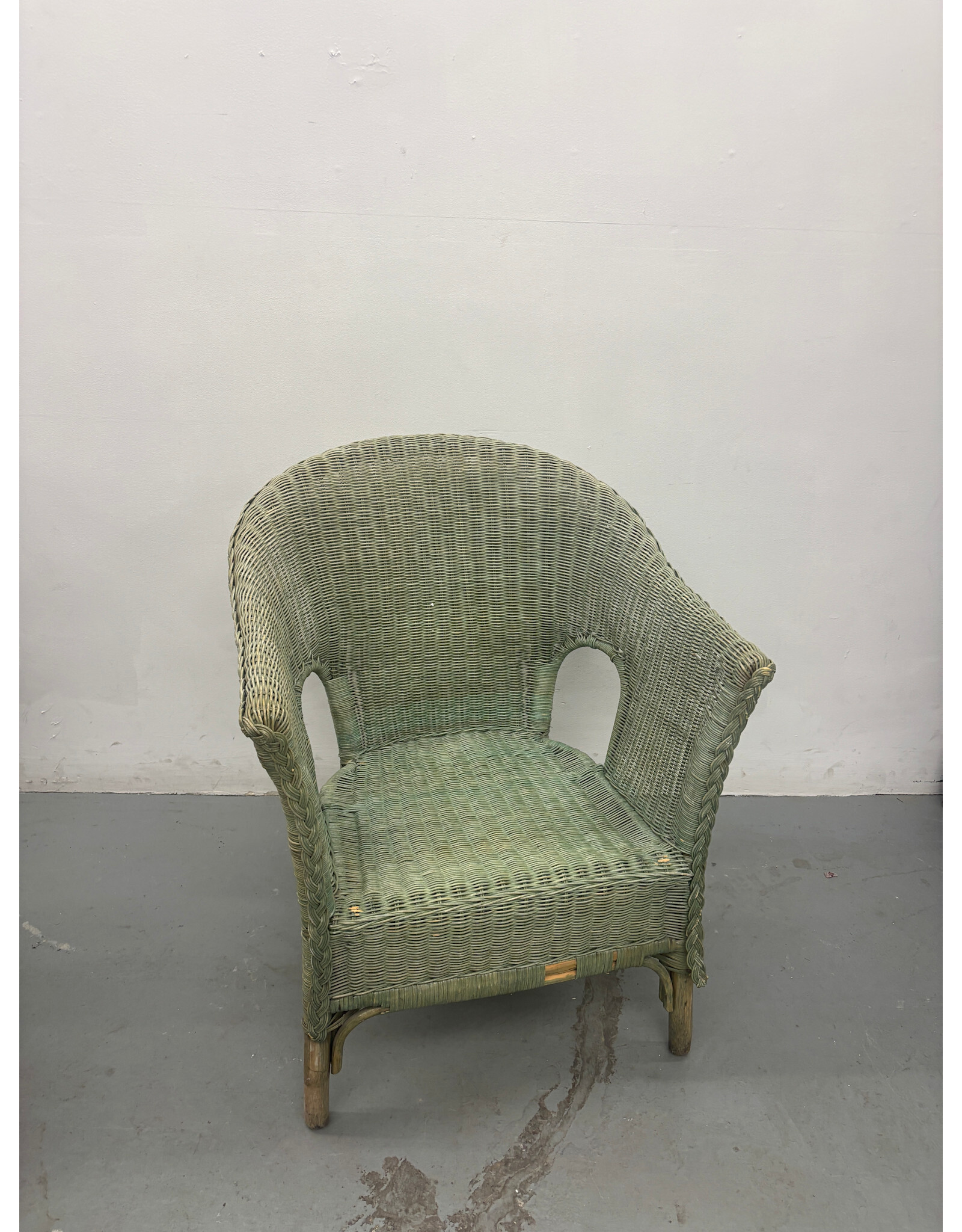 1920s Rattan Veranda Chair