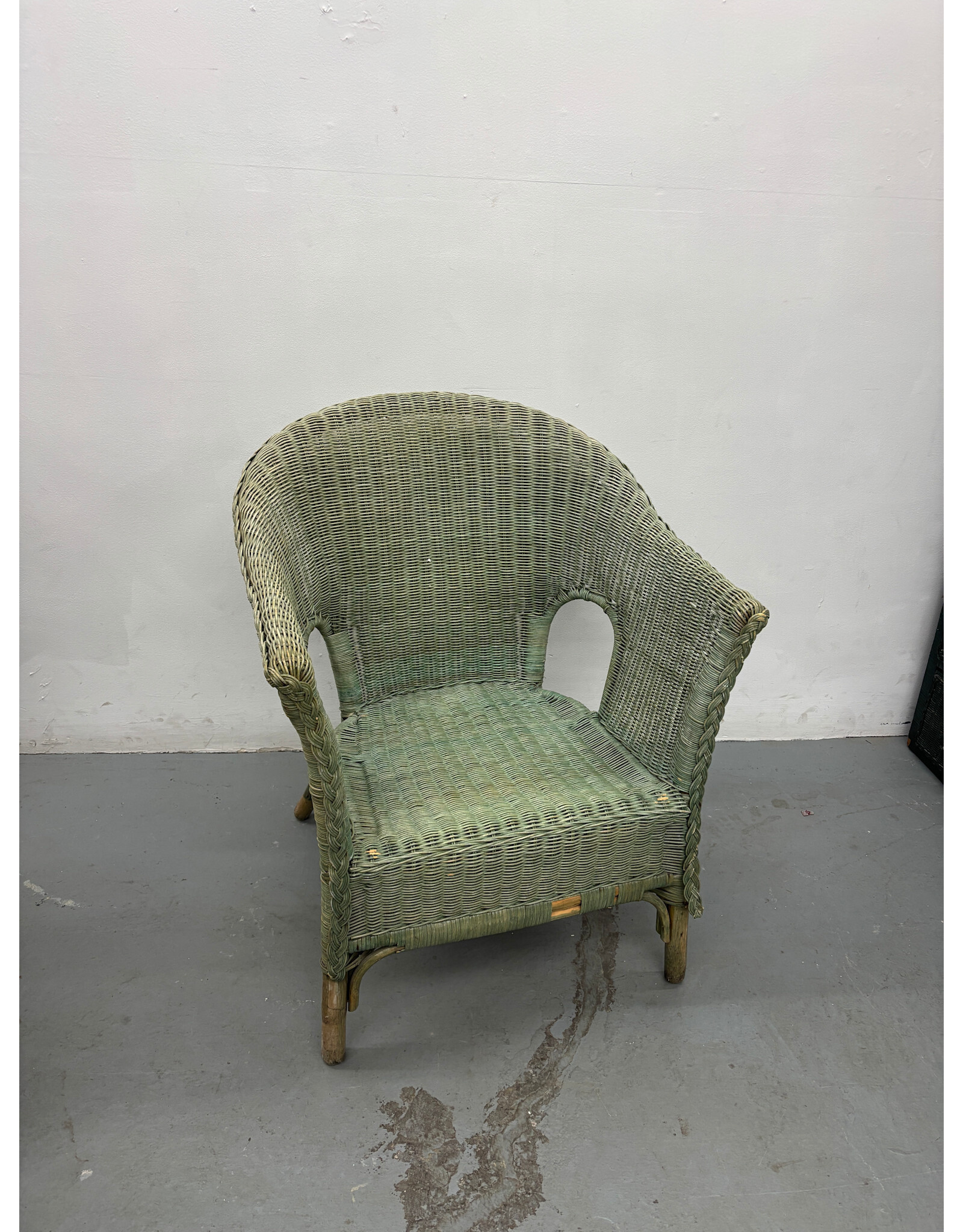 1920s Rattan Veranda Chair