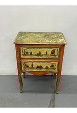 Florentine Antique Lacquer Side Table