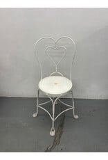 Vintage Twisted Iron Ice Cream Parlor Chair