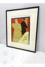 L'Argent by Henri de Toulouse-Lautrec, framed vintage lithograph