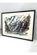 Gunnison Gorge 1 by Lamar Dodd, framed print