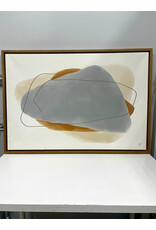 Organic Shapes, print on canvas