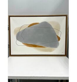 Organic Shapes, print on canvas