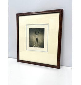 Going Up, framed etching, sgnd Larry Welo 4/100