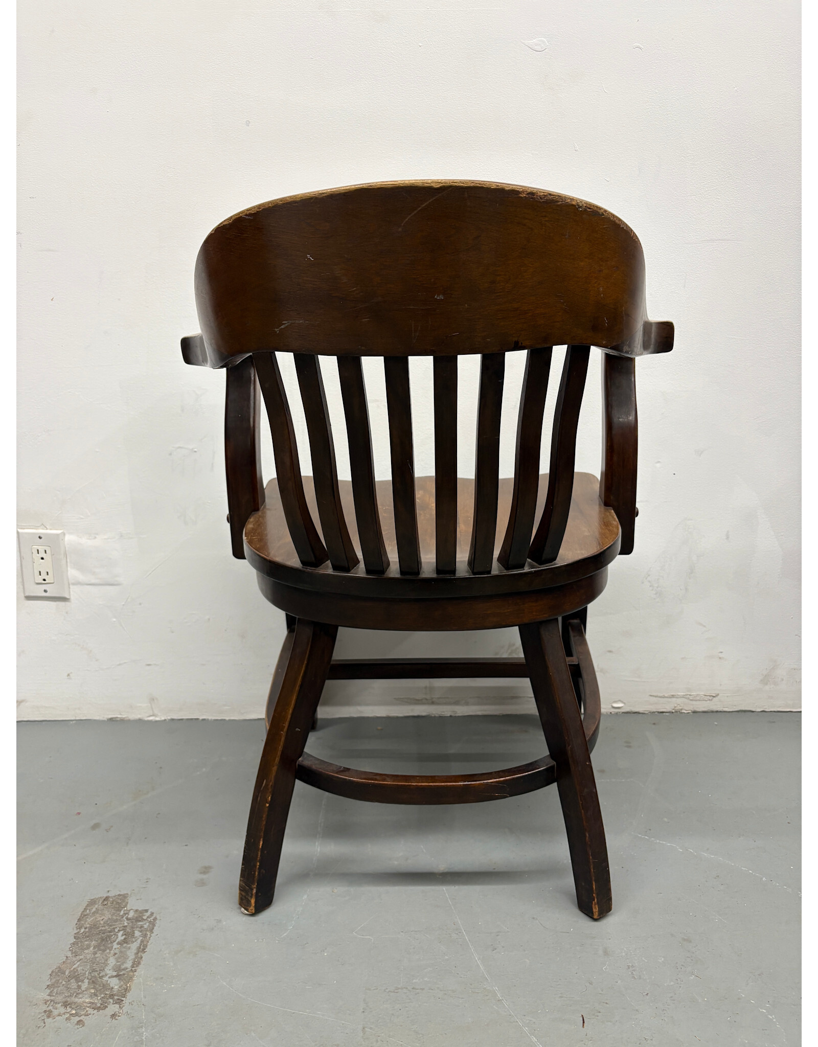 Antique Allen Chair Company Bankers Chair