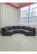 Custom Curved 3-Piece Sectional