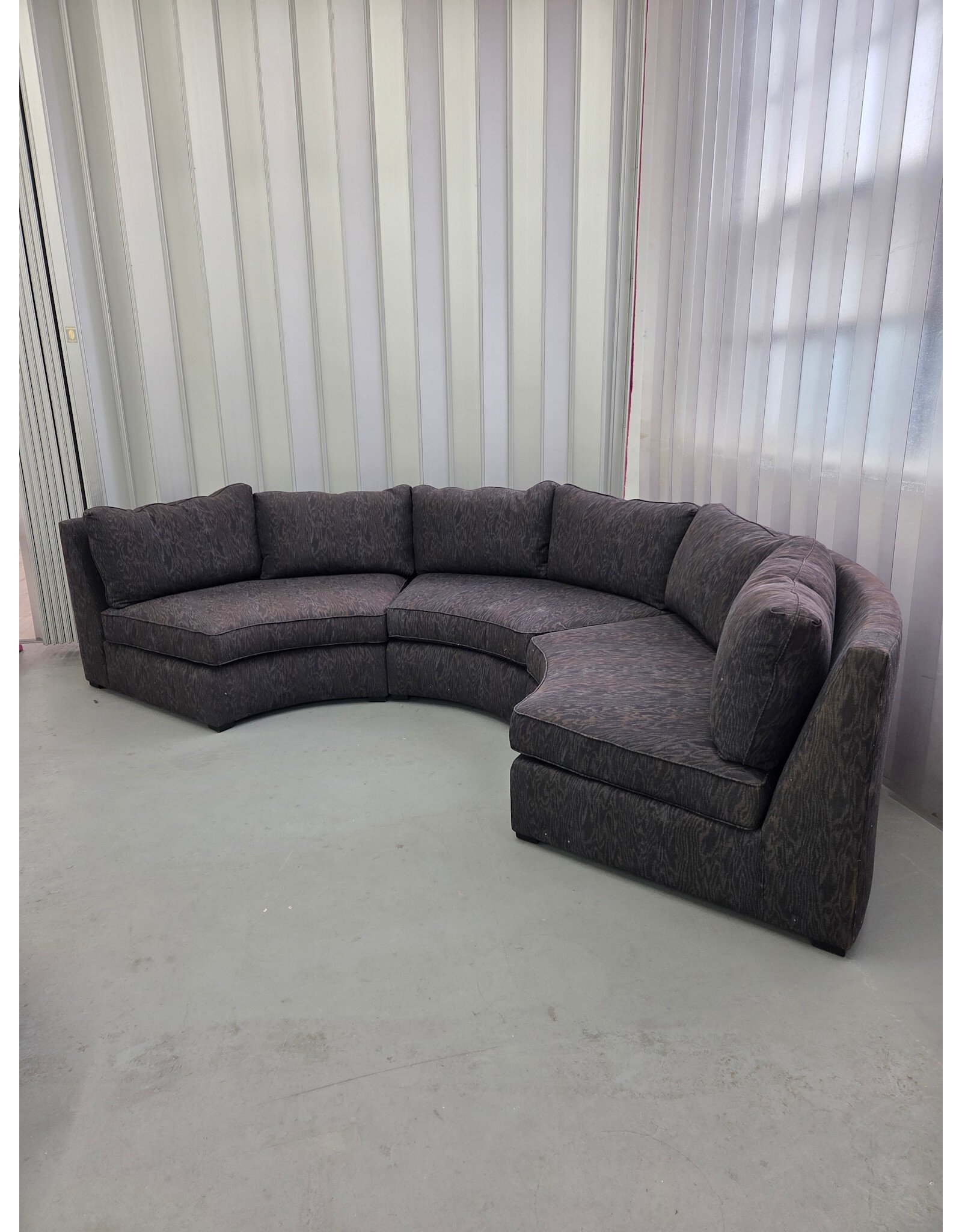 Custom Curved 3-Piece Sectional