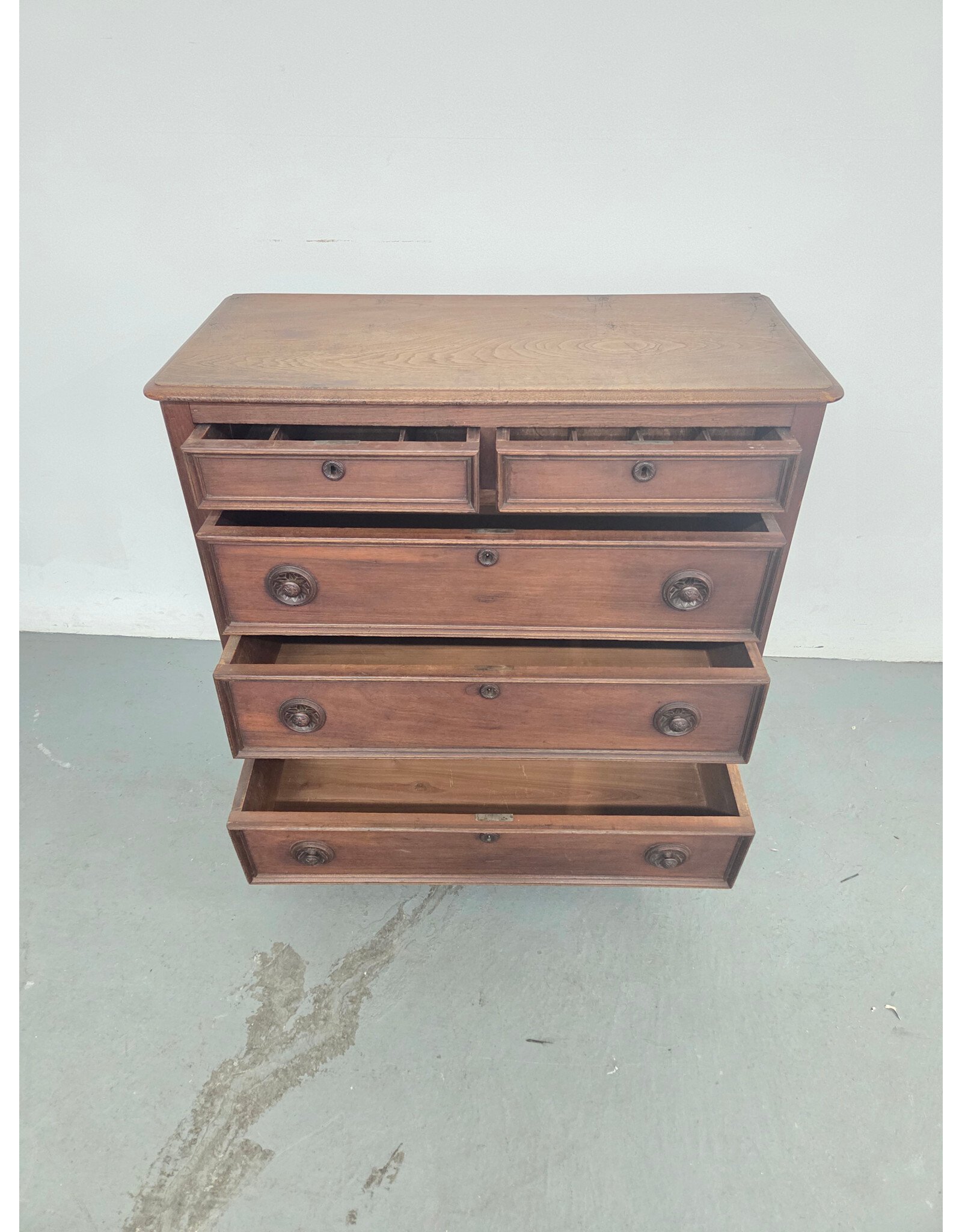 Victorian Walnut Chest of Drawers