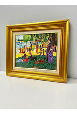 Georges Seurat Style Painting, sgnd Brandon '88