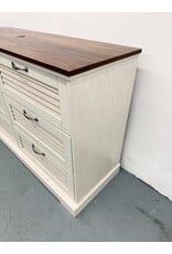 Modern 6-Drawer Wood Farmhouse Chest of Drawers