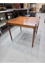 Regency Fruitwood Finial Top Side Table