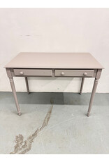 Gray 2-Drawer Desk