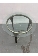 Round Glass Side Table