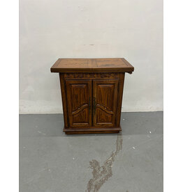 Vintage French Country Style Rolling Bar Cart