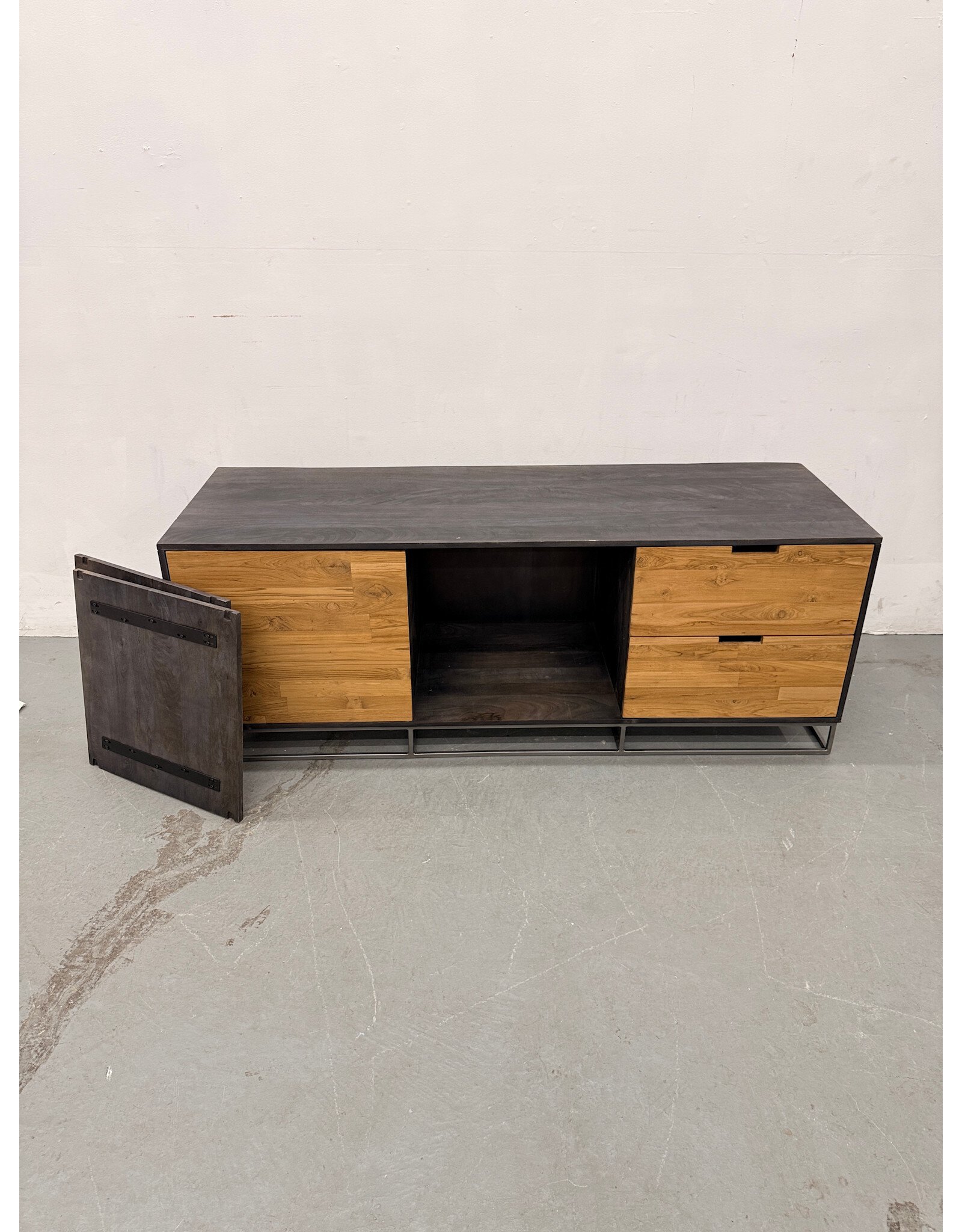 Congo Wood Media Console by CB2