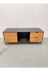 Congo Wood Media Console by CB2