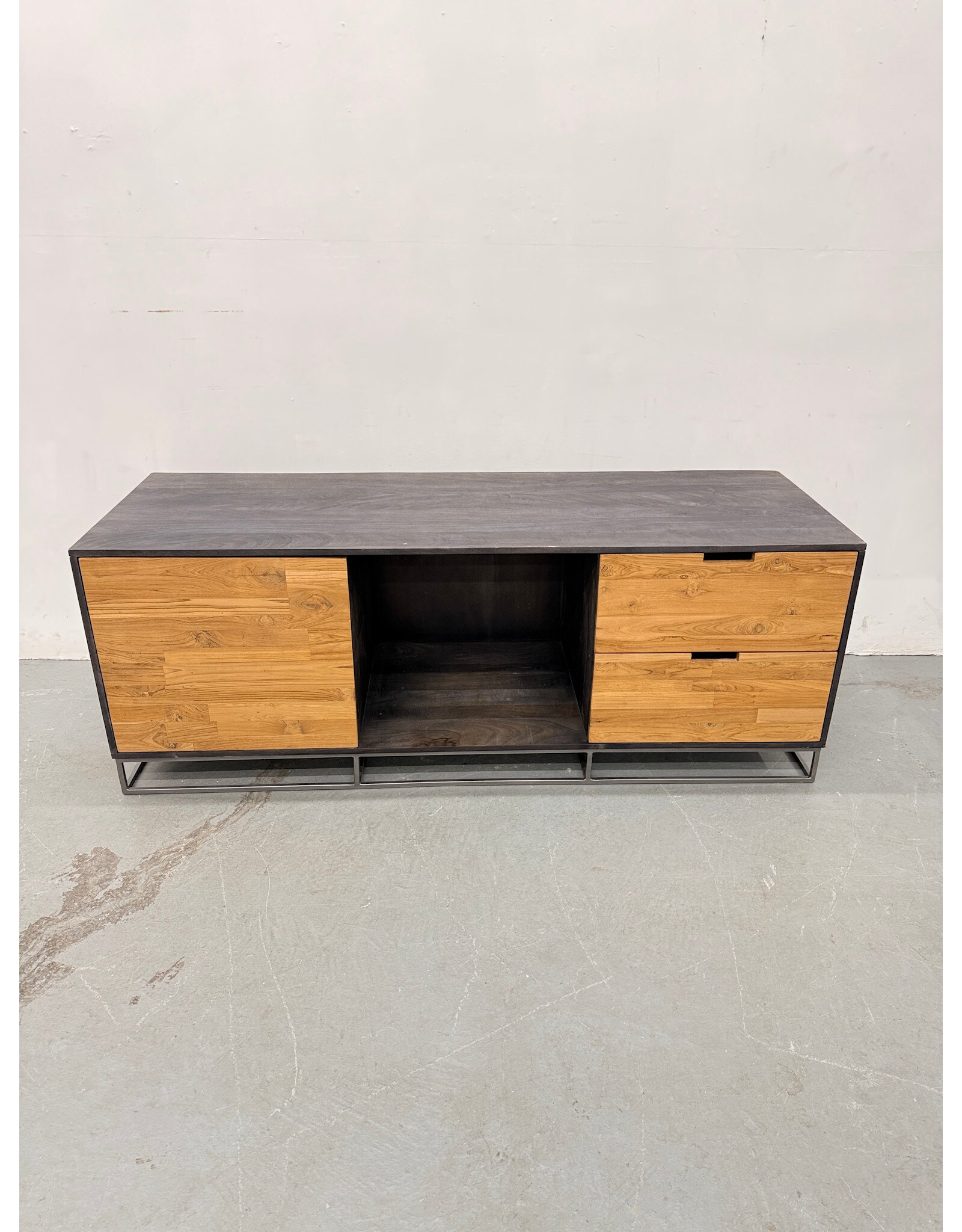 Congo Wood Media Console by CB2