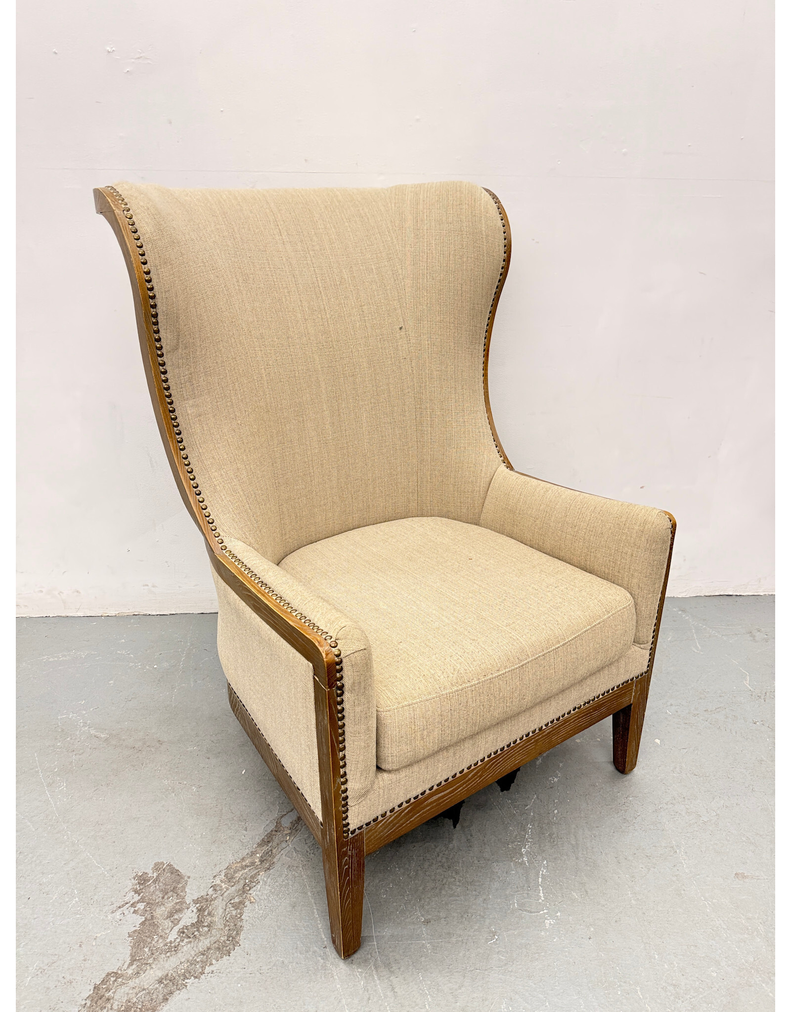 Evelyn High Back Wing Lounge Chair
