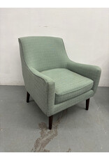 Swooped Upholstered Arm Chair