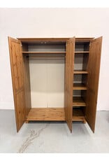 Ikea Leksvik 3-Door Wardrobe in Solid Pine Wood