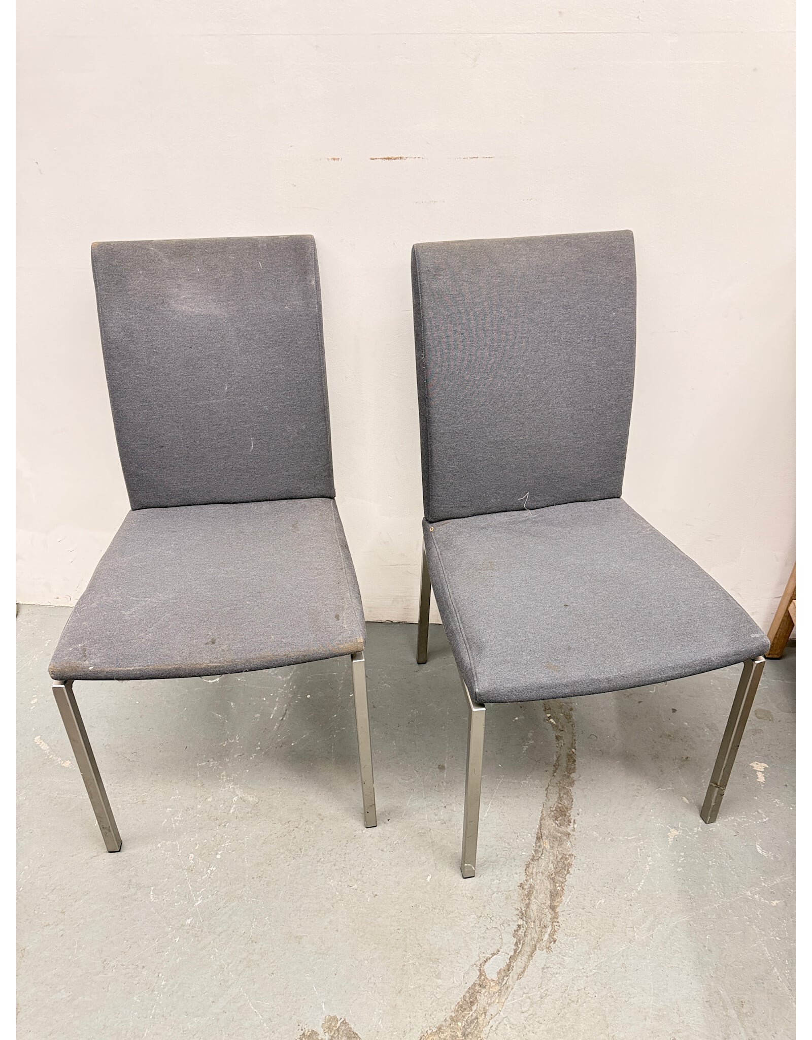 Calligaris Modern Grey Dining Chair