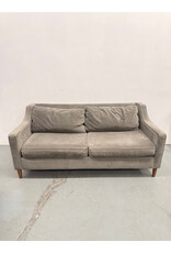 Gray Velvet Sofa
