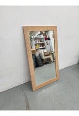 Modern Wooden Frame Hanging Mirror