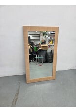 Modern Wooden Frame Hanging Mirror