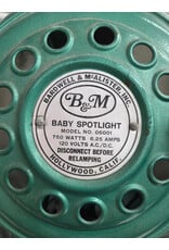 1950's Bardwell & McCallister Green Baby Spotlight